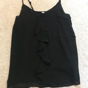 Black dress up tank